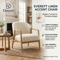 Dayon™ Marlowe Linen Lounge Chair